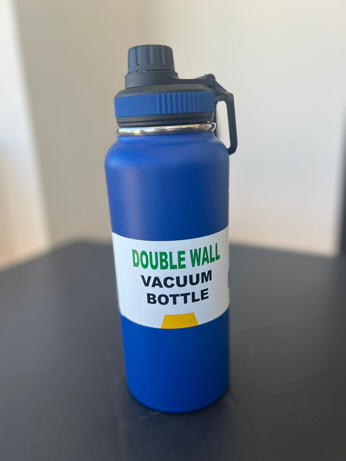 Termo de acero inoxidable 1000ml Azul/Rojo
